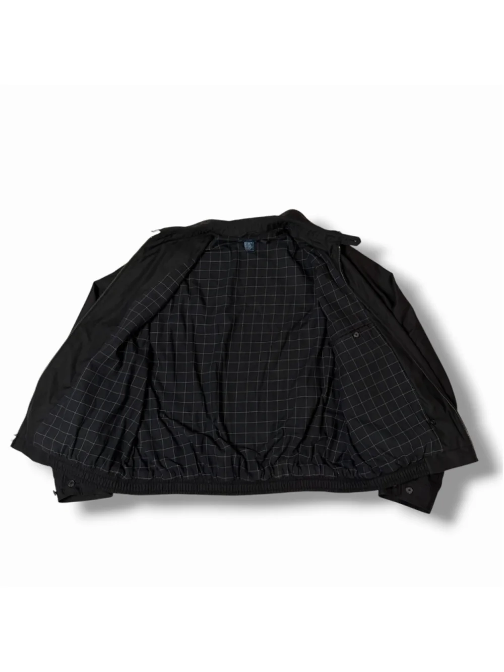 Vintage Polo Ralph Lauren Bi Swing Jacket Men XL Harrington Plaid Lined Bomber